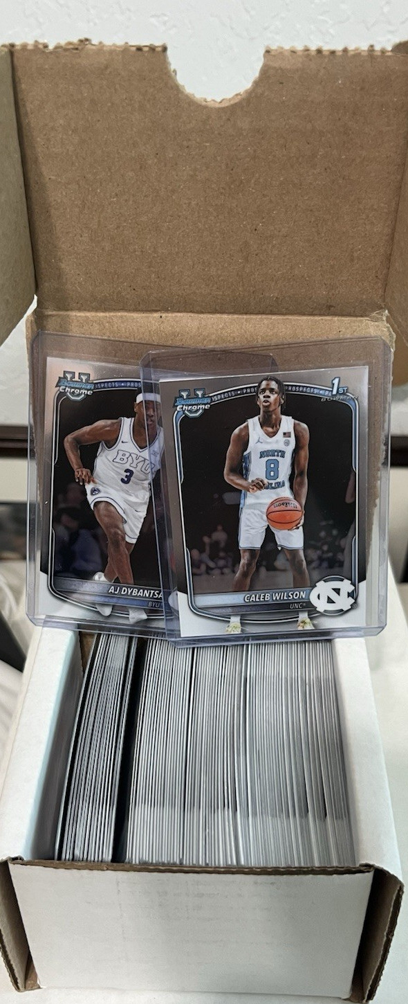 2025-26 Bowman Basketball Complete Prospect Chrome Plus Paper Set BCP 1-100 (2)