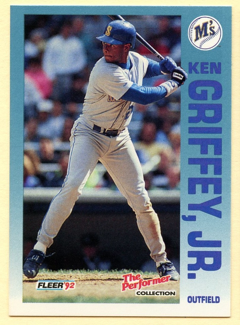 1992 Fleer 7-11/CITGO Ken Griffey Jr. The Performer Collection card #4 HOF