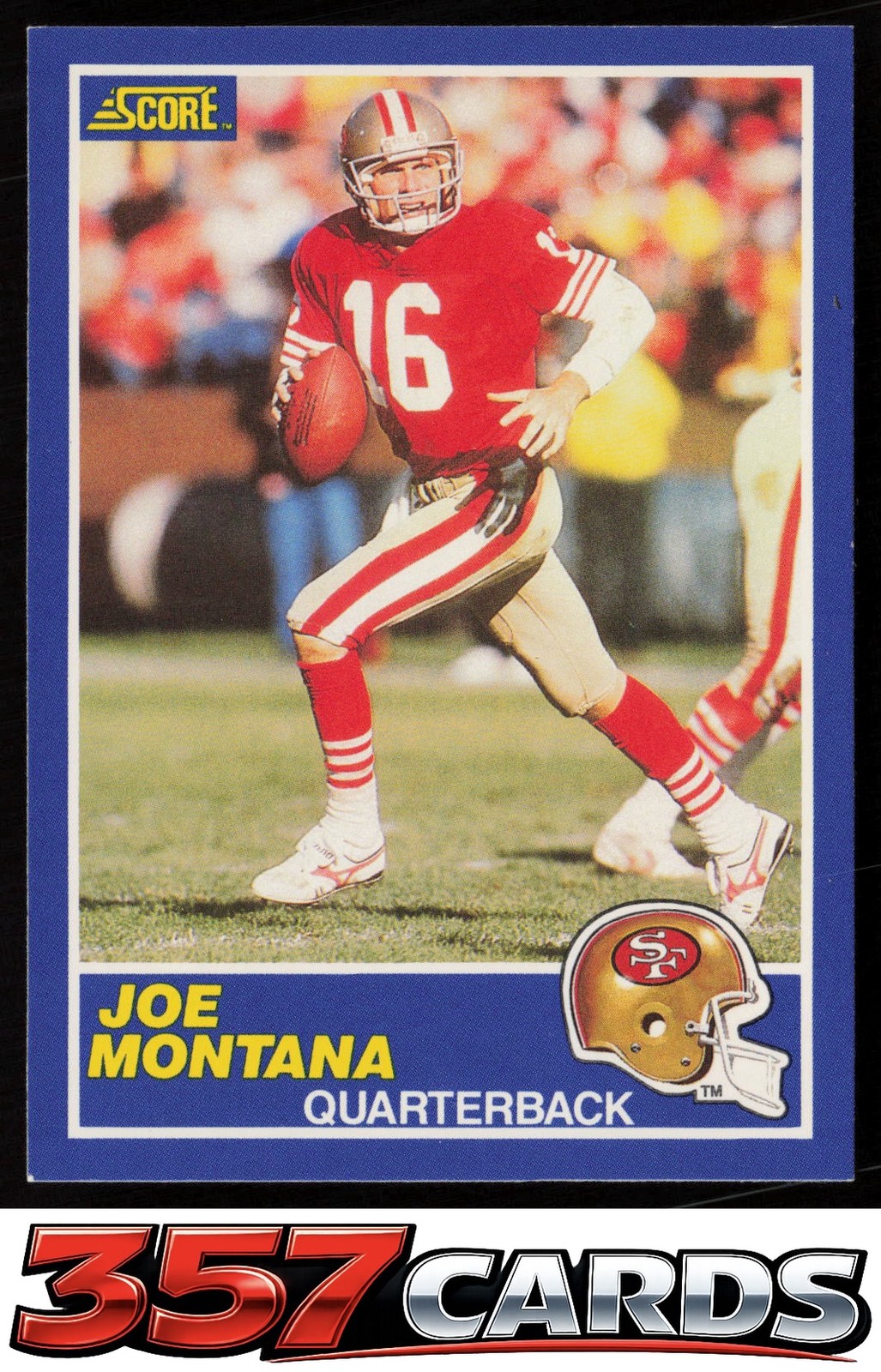 1989 Score Football #1 – 165 PICK YOUR CARD COMPLETE YOUR SET