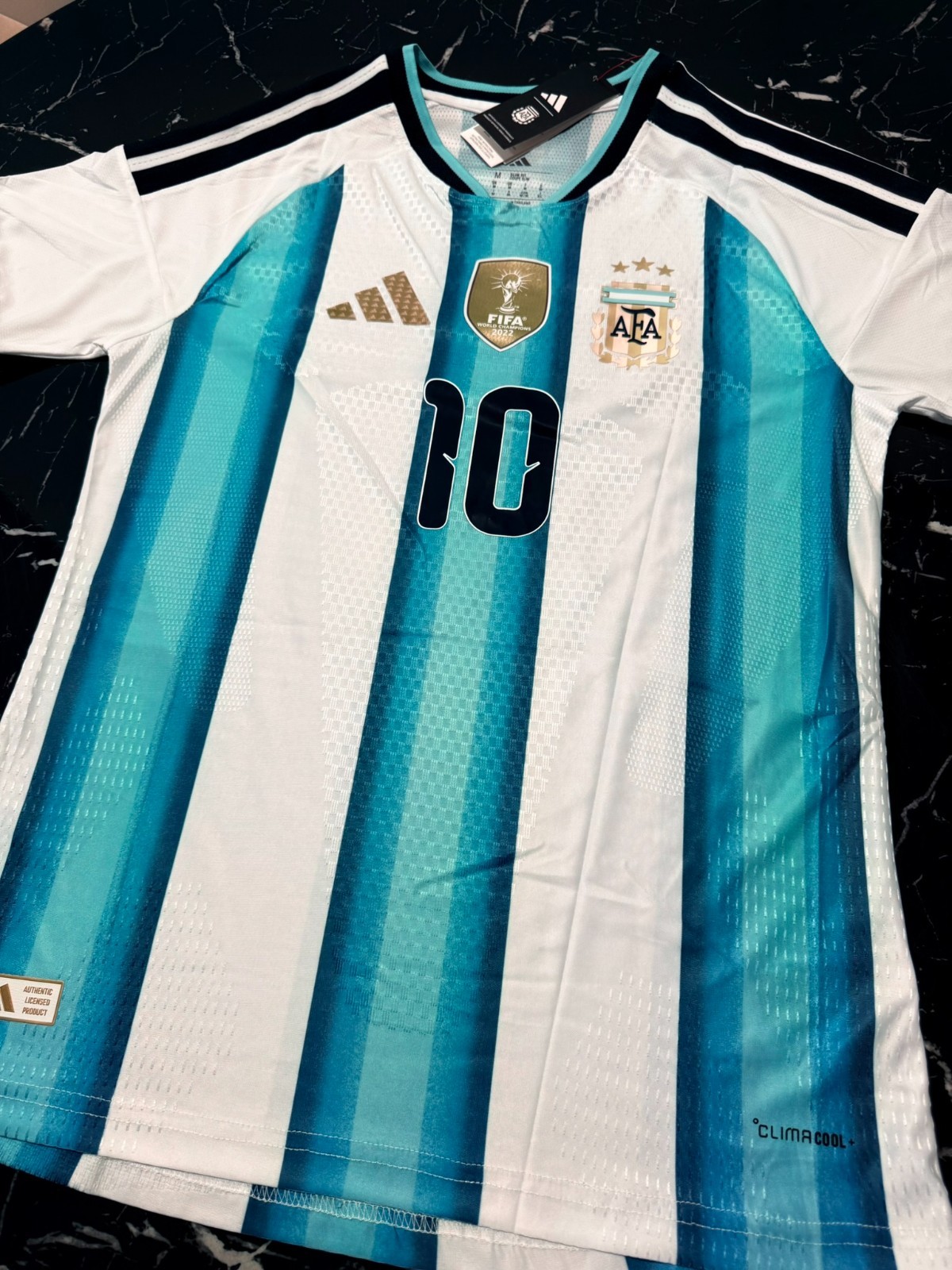 Argentina Player Version Jersey Customizable with ANY Name & Number DM US