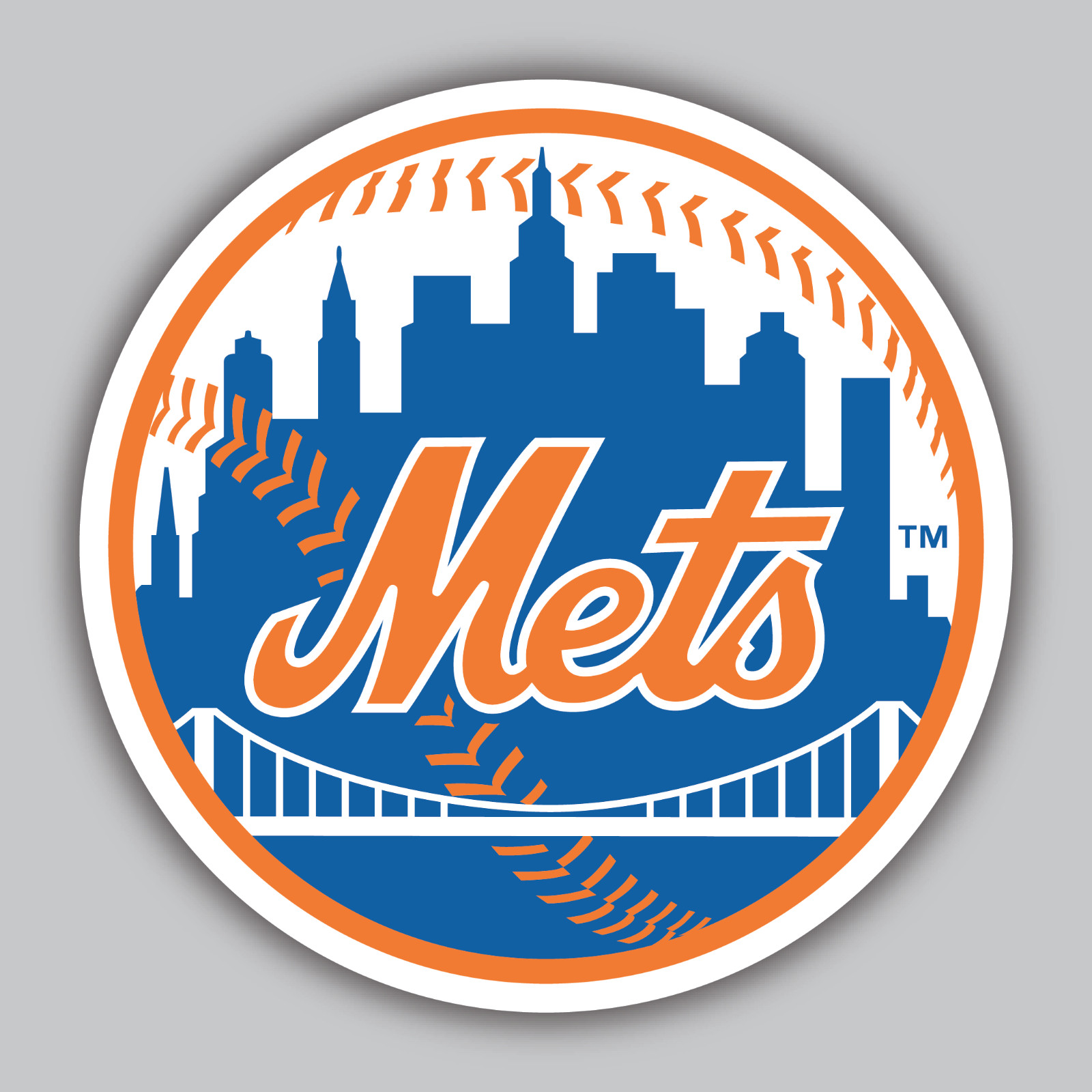 New York Mets Vinyl Sticker/Decal – MLB Baseball – NY – NL East – NYC