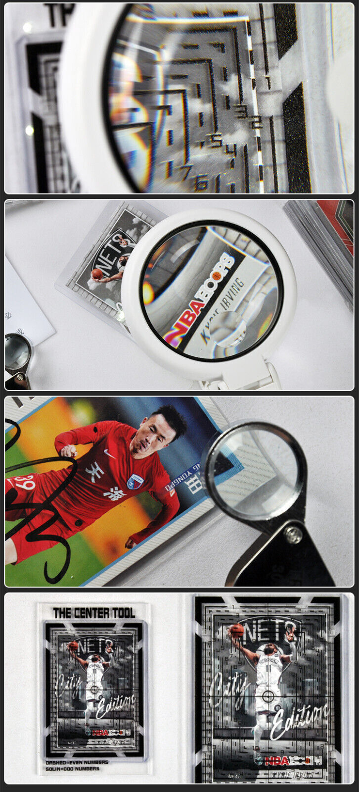 Card Grading tool Kit Centering Card Tool Sports Card Fr PSA BGS TCG Pokémon SGC