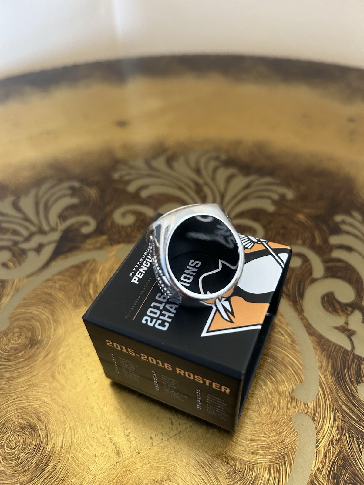 2016 Pittsburgh Penguins Replica Championship Ring SGA Giveaway 1/31 Jan 31 2026
