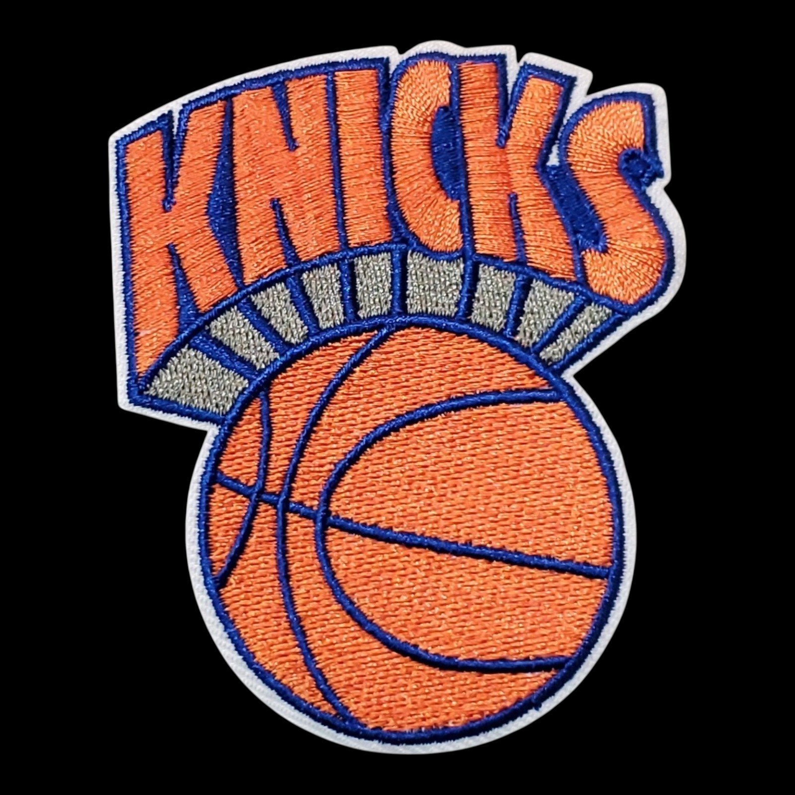New York Knicks Vintage Style Patch. Embroidered. Iron On. 3″