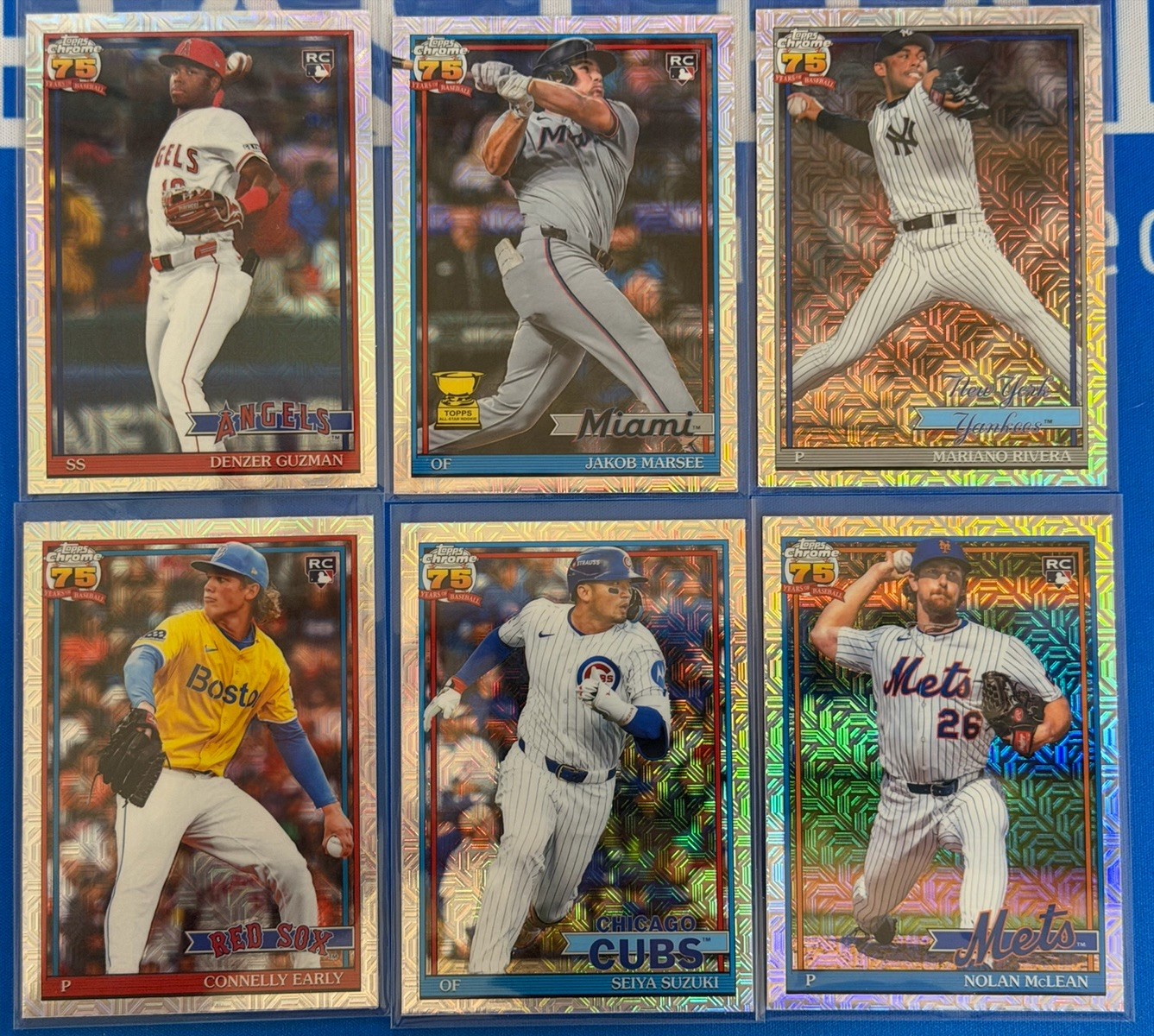 2026 Topps Series 2 Chrome Mojo Silver – You Pick – Fast Shipping