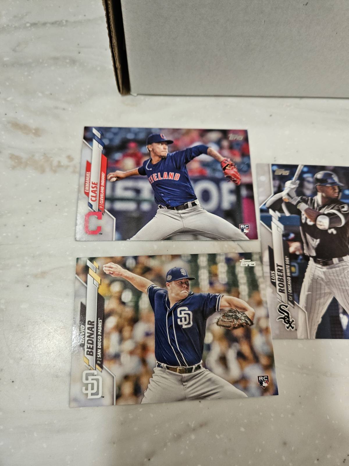 2020 Topps Series 2 Baseball Set Cards #351-700 Clase,Webb,Robert,Bednar RC’S