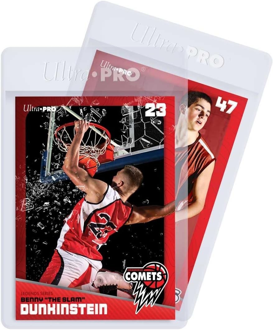 Clear 1/2″ Lip Card Sleeves 200 Count – Essential for Trading Card Preservation
