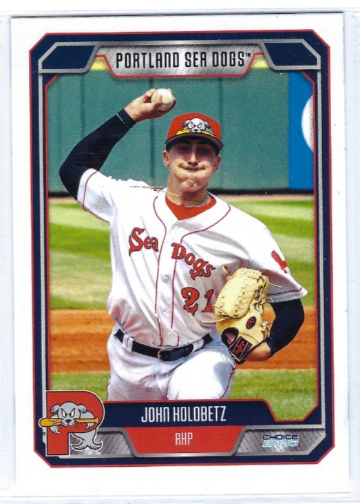 2026 Portland Sea Dogs (Double-A Boston Red Sox) John Holobetz