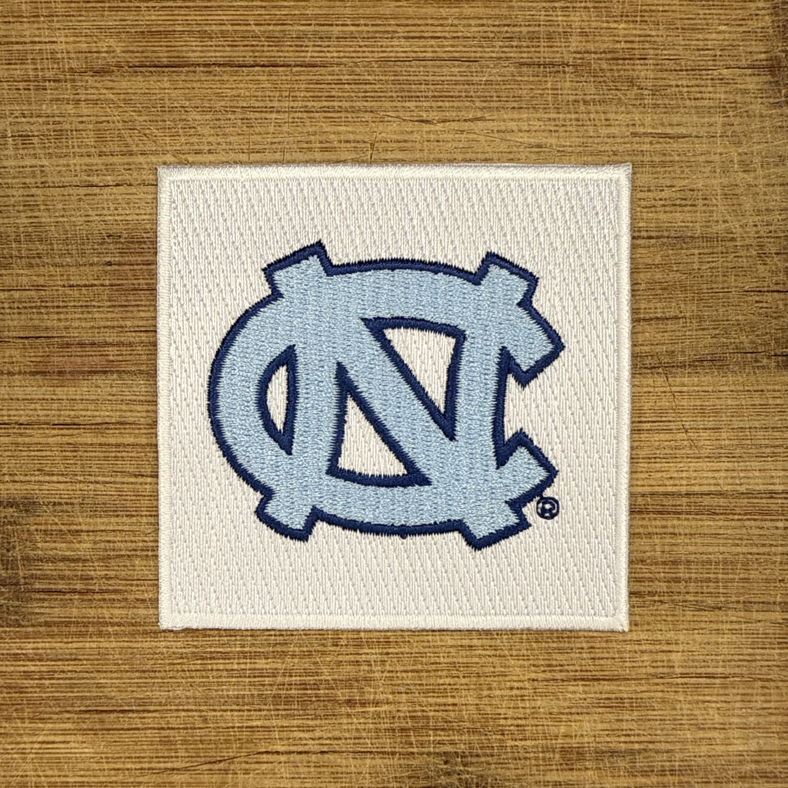 North Carolina Tarheels Embroidered Patch 3x3in