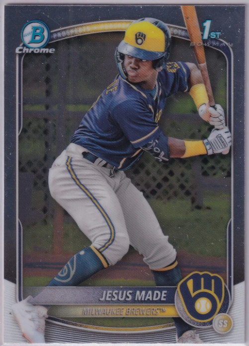 2025 Bowman Baseball Chrome Prospects – Pick Your Card – Buy 3 Get 1 Free!!