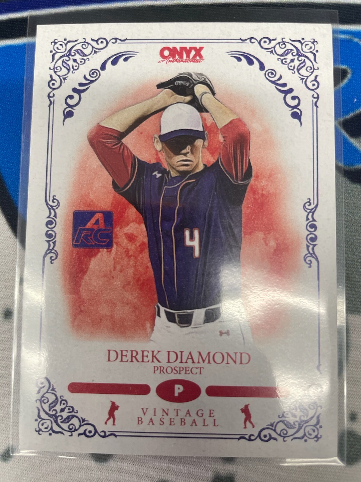 2022 Onyx Vintage Baseball Base #OV-DI Derek Diamond – Prospect