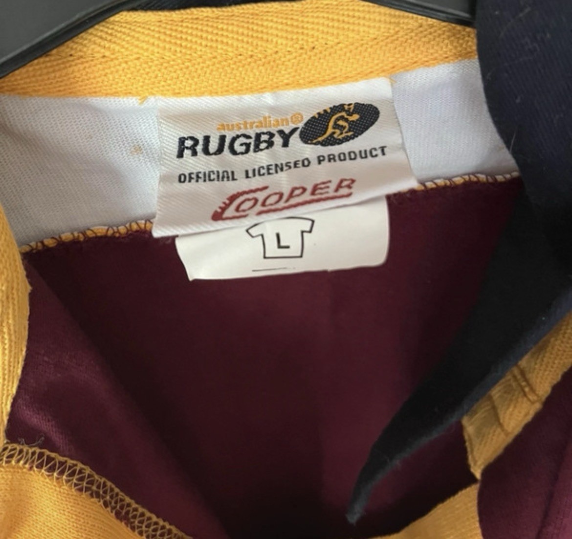 Authentic Hand Signed Vintage Queensland Reds Shirt – Super Rugby – Australia