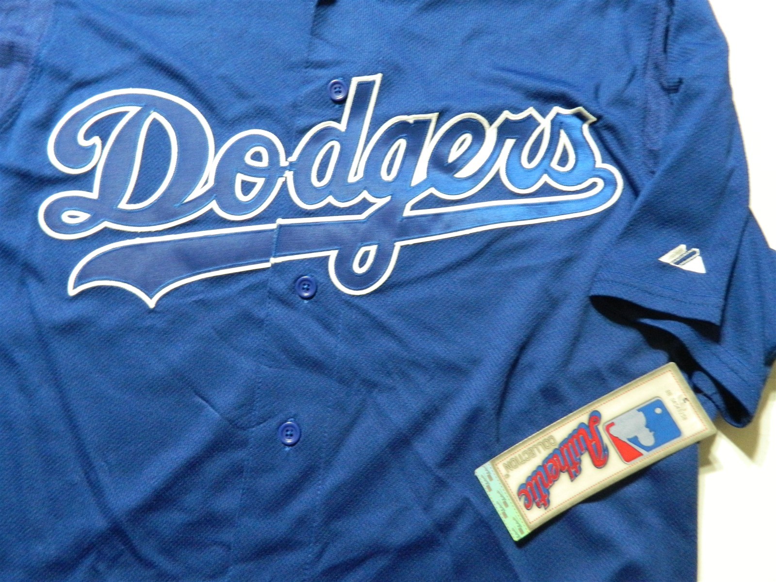 Authentic Los Angeles Dodgers Cool Base Batting Practice BP Home Jersey 50