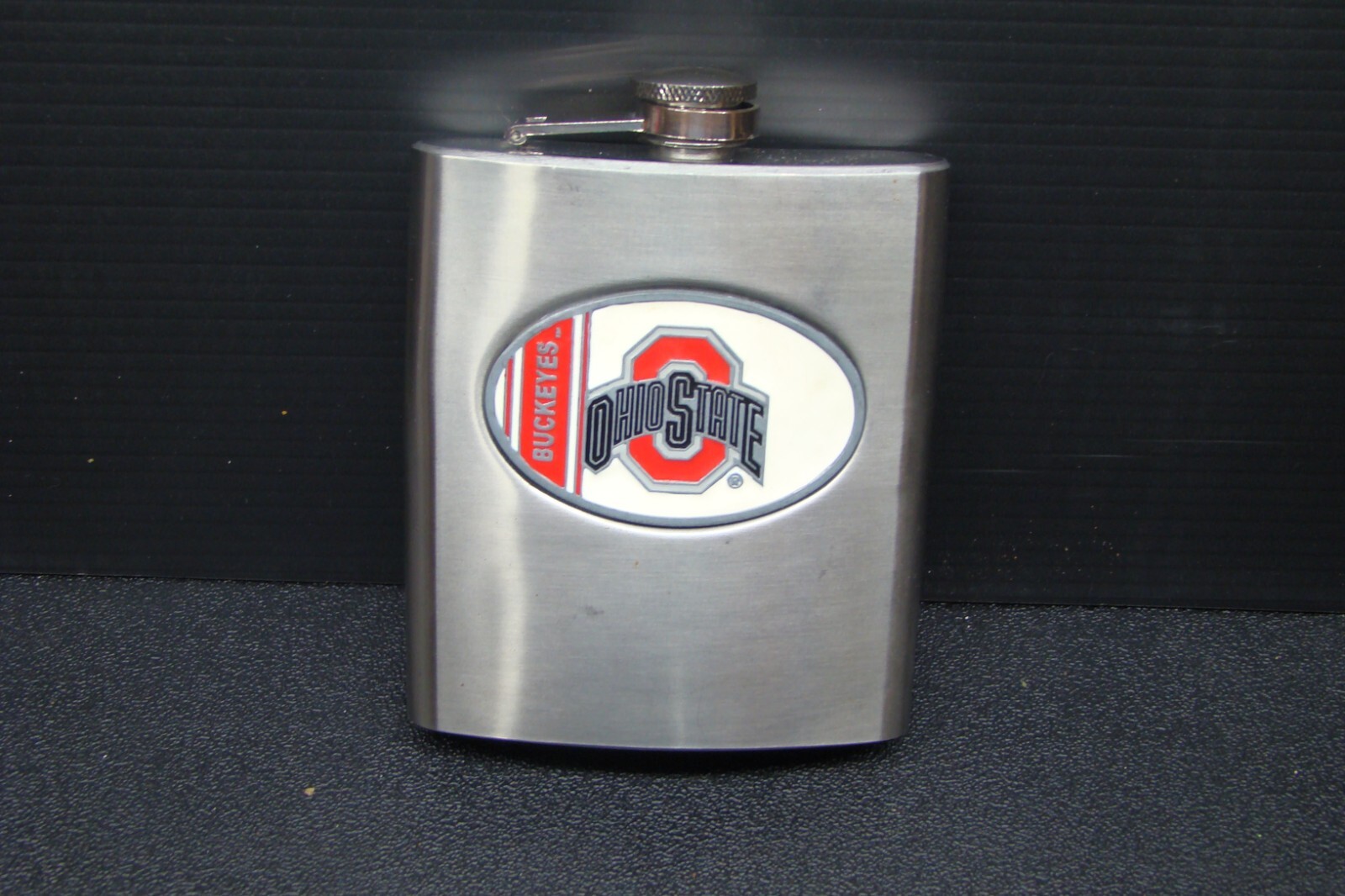 Ohio State 8oz Stainless Steel Flask, used, good condition
