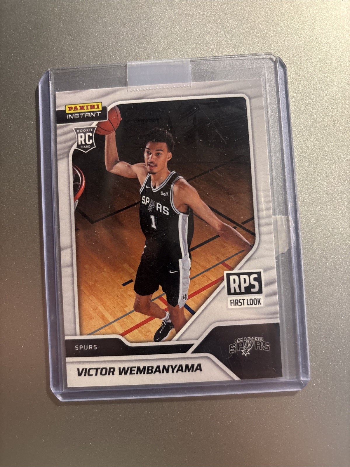 VICTOR WEMBANYAMA RC 2023-24 Panini Instant RPS First Look ROOKIE Spurs ID:81953