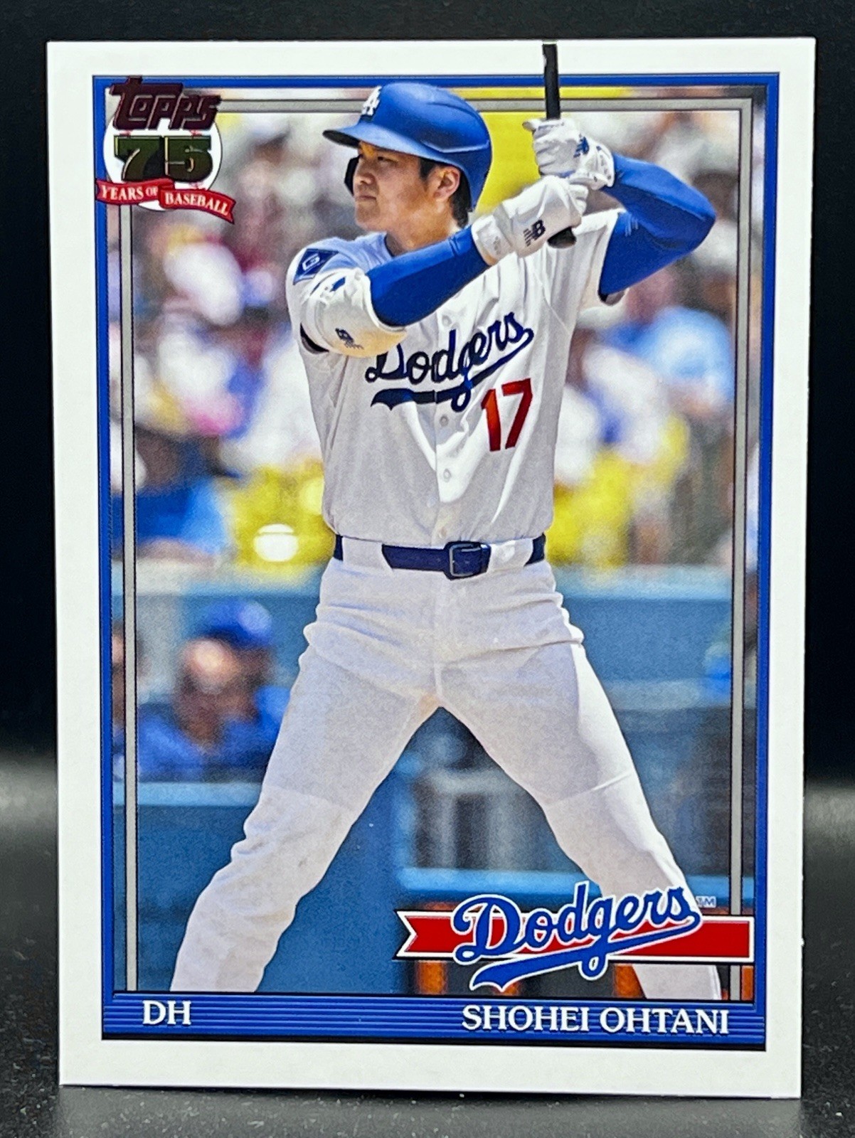 Shohei Ohtani 2026 Topps Series 2 Baseball Insert Card 91 Anniversary #91B2-1