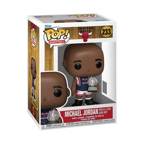 Funko Pop! NBA: Michael Jordan 1998 All-Star Game MVP Figure #233 Chicago Bulls