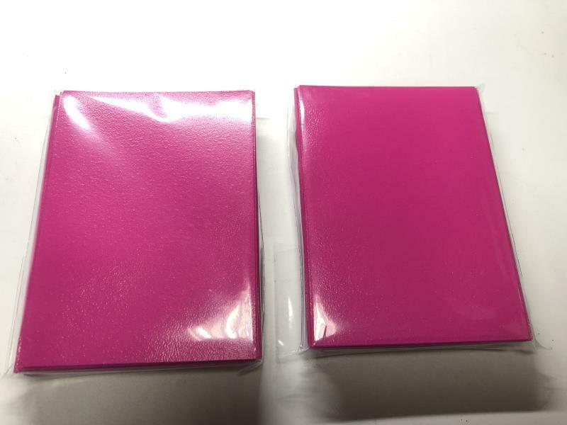 Lenayuyu 300pcs Roseredwhite Protector Standard MTG Card Sleeves 66x91mm Matte