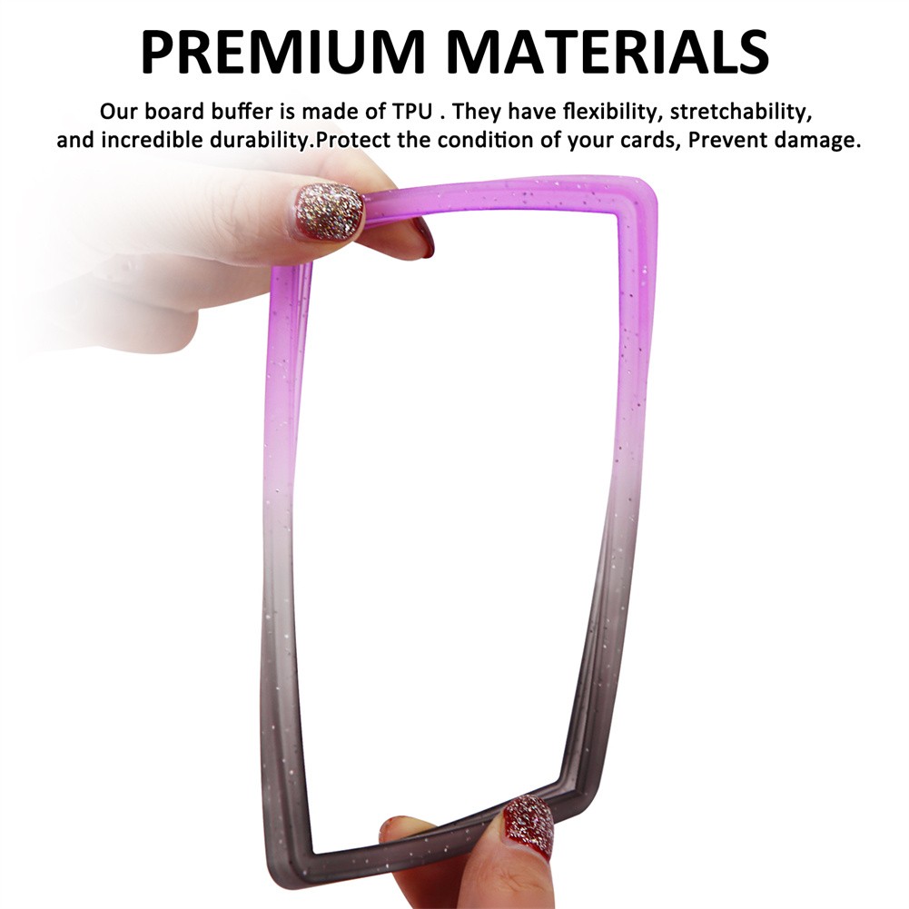 TPU Slab Protector Bumper Guard for PSA Graded Card Gradient Edge Protector