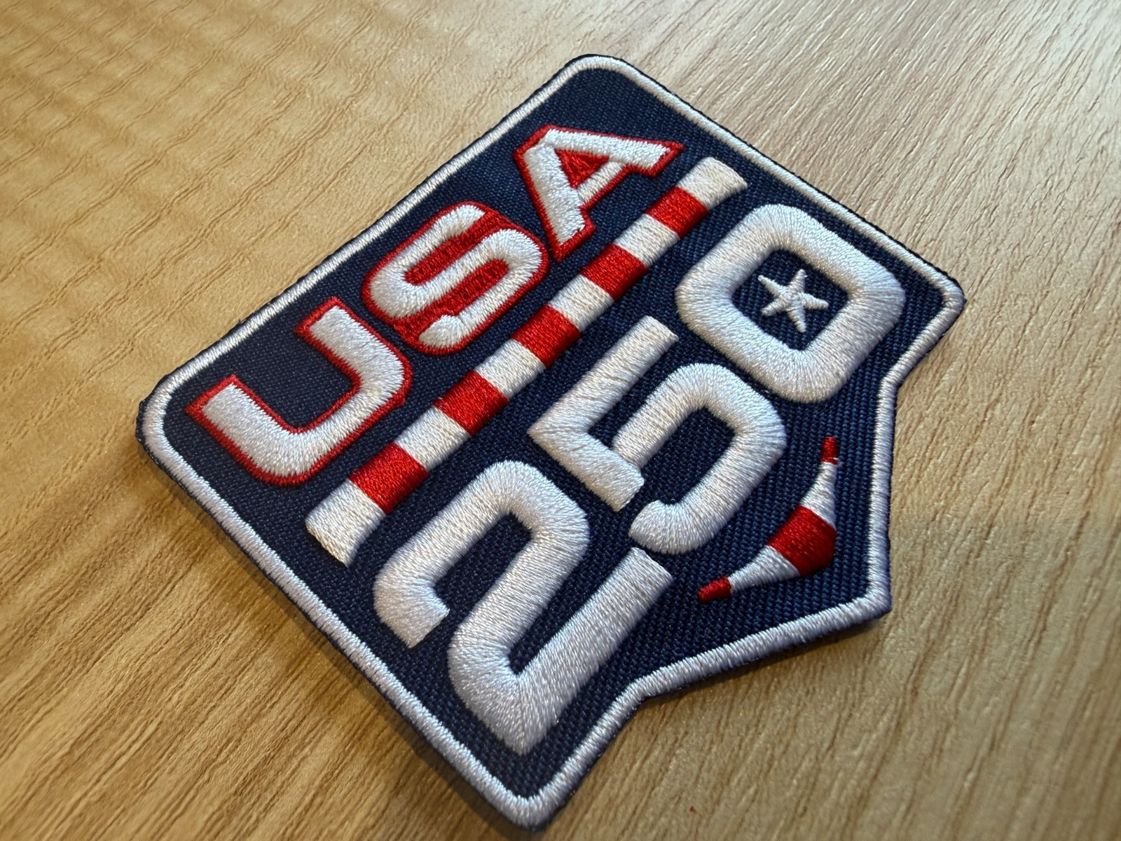 NFL USA 250th Anniversary Patch Red White Blue New 250 Super Bowl LX 60