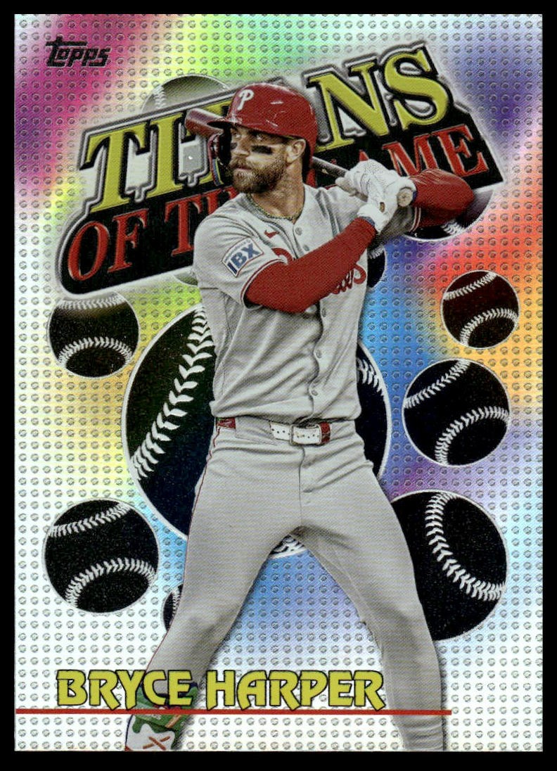 Bryce Harper 2026 Topps #TOG-18 Philadelphia Phillies Titans of the Game
