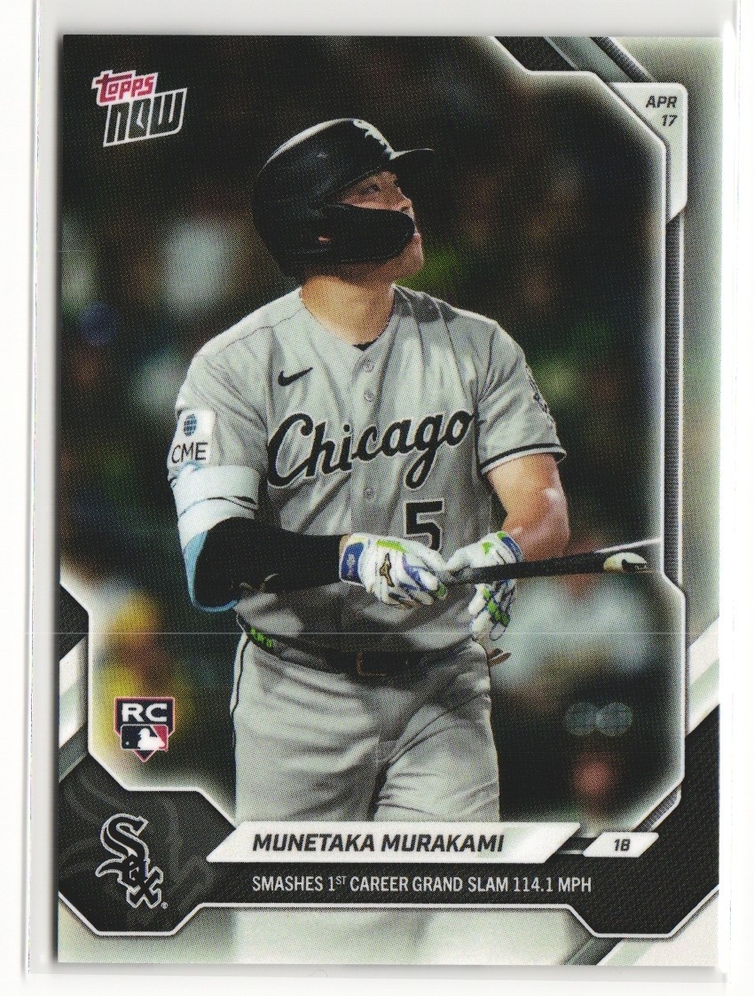 2026 Topps NOW #94 Munetaka Murakami Rookie RC 1st Career Grand Slam White Sox