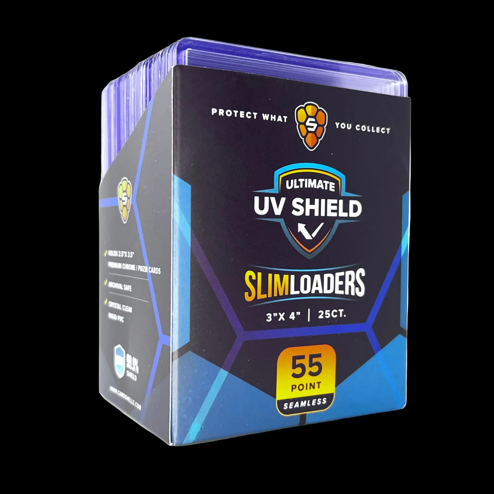 Premium SlimLoader 55PT – UV Shield Seamless Frame – Blue Hint