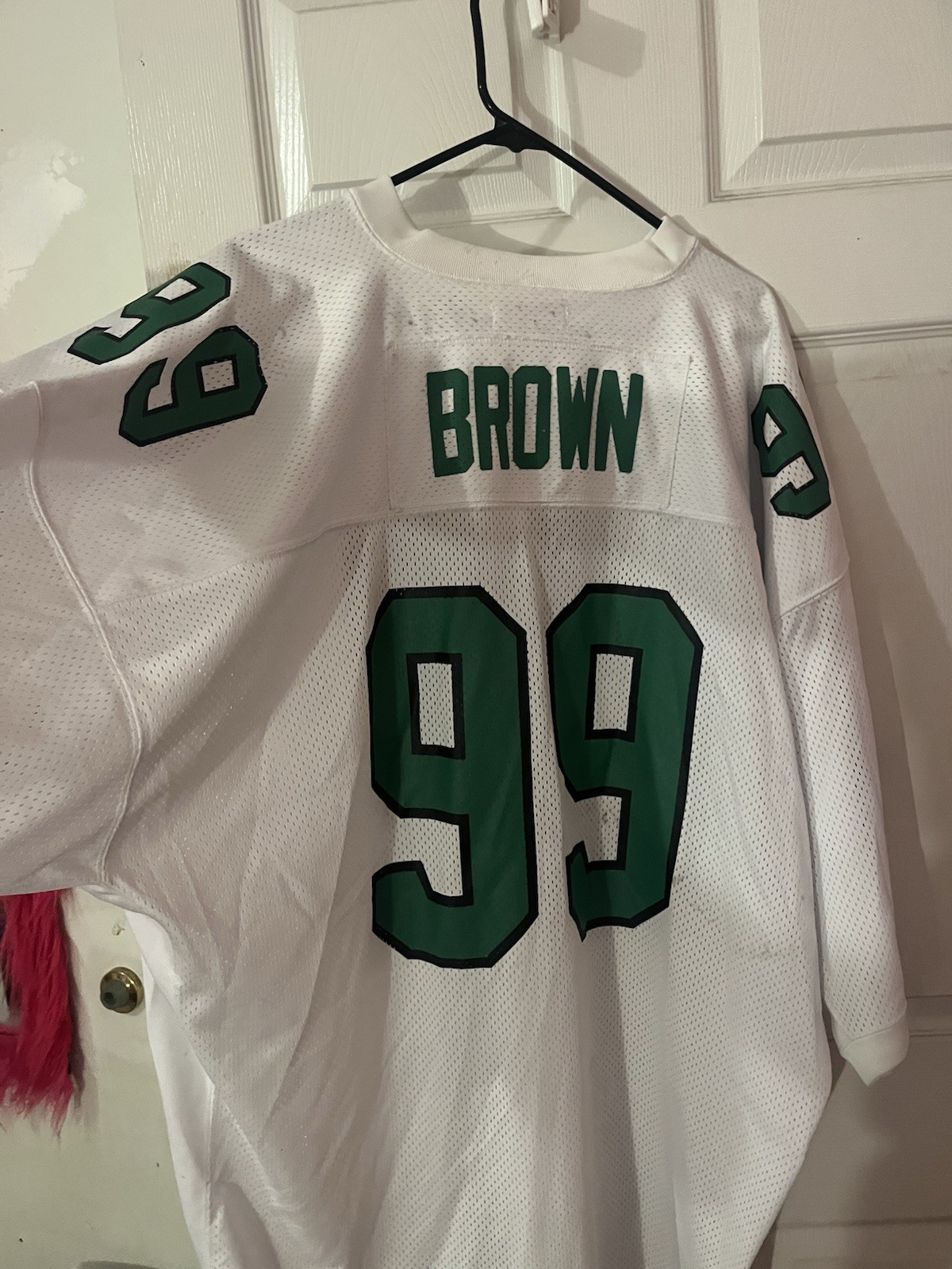 1991 Throwback Mitchell & Ness Philadelphia Eagles Jerome Brown NFL Jersey Sz 60