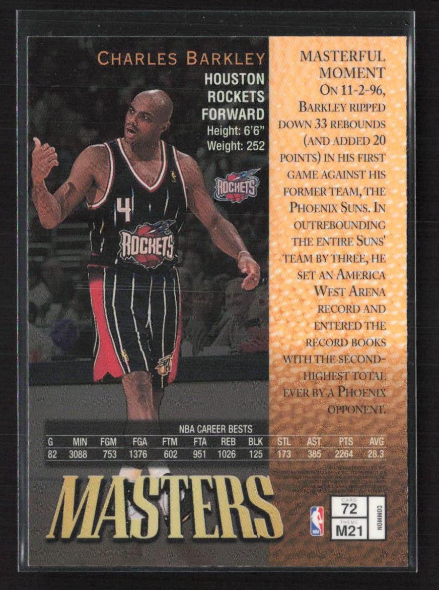 1997-98 Finest #72 Charles Barkley