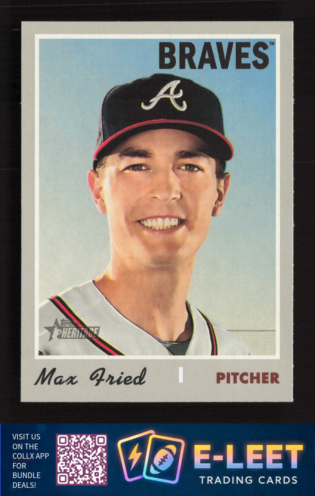 2019 Topps Heritage Max Fried #577