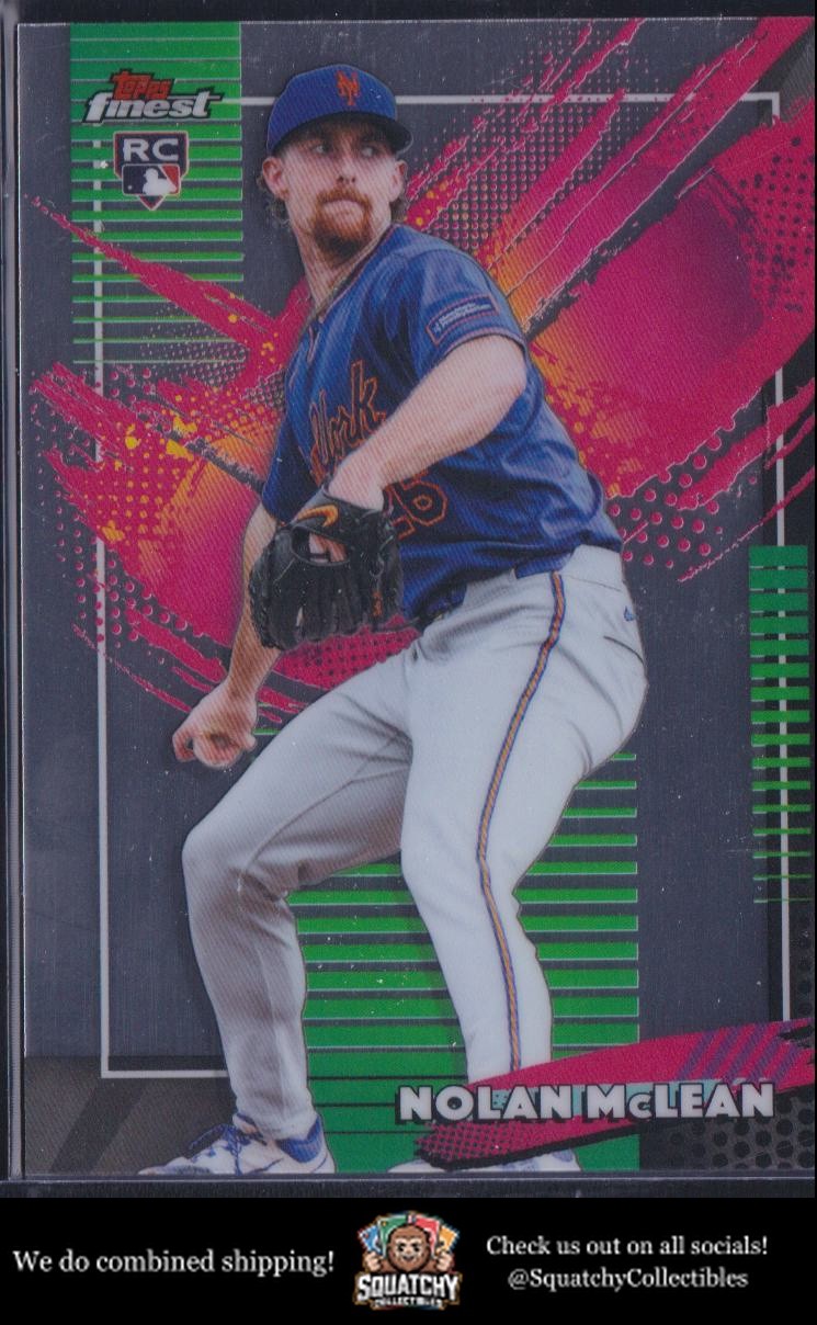 2026 Topps Finest #240 Nolan McLean Rare RC