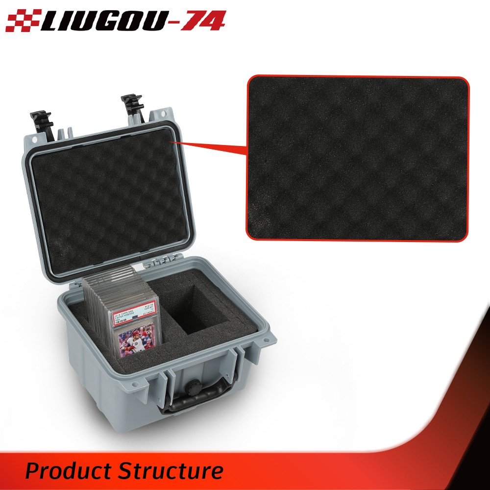 [50CT 150CT] Weatherproof Graded Card Storage Box Case Slab Holder Protector NEW