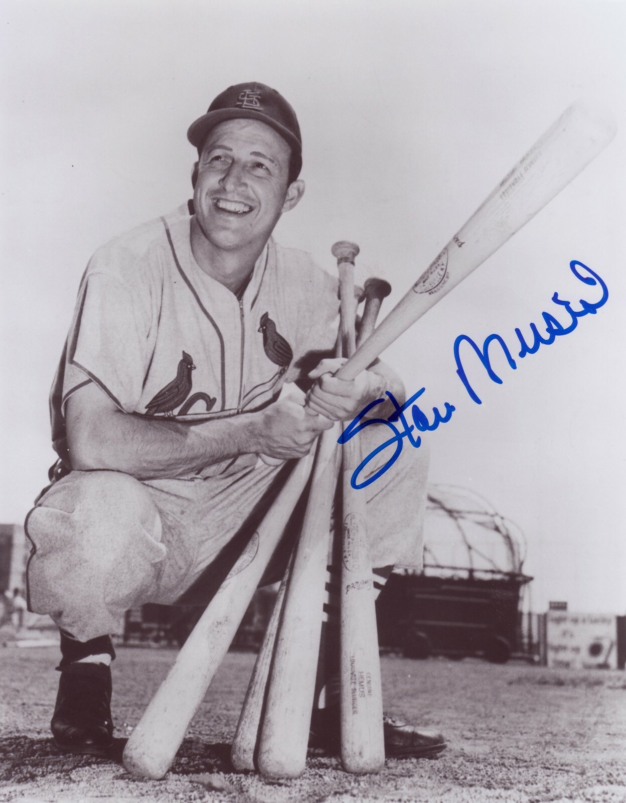 Stan Musial Reproduction signed archival quality photo 01