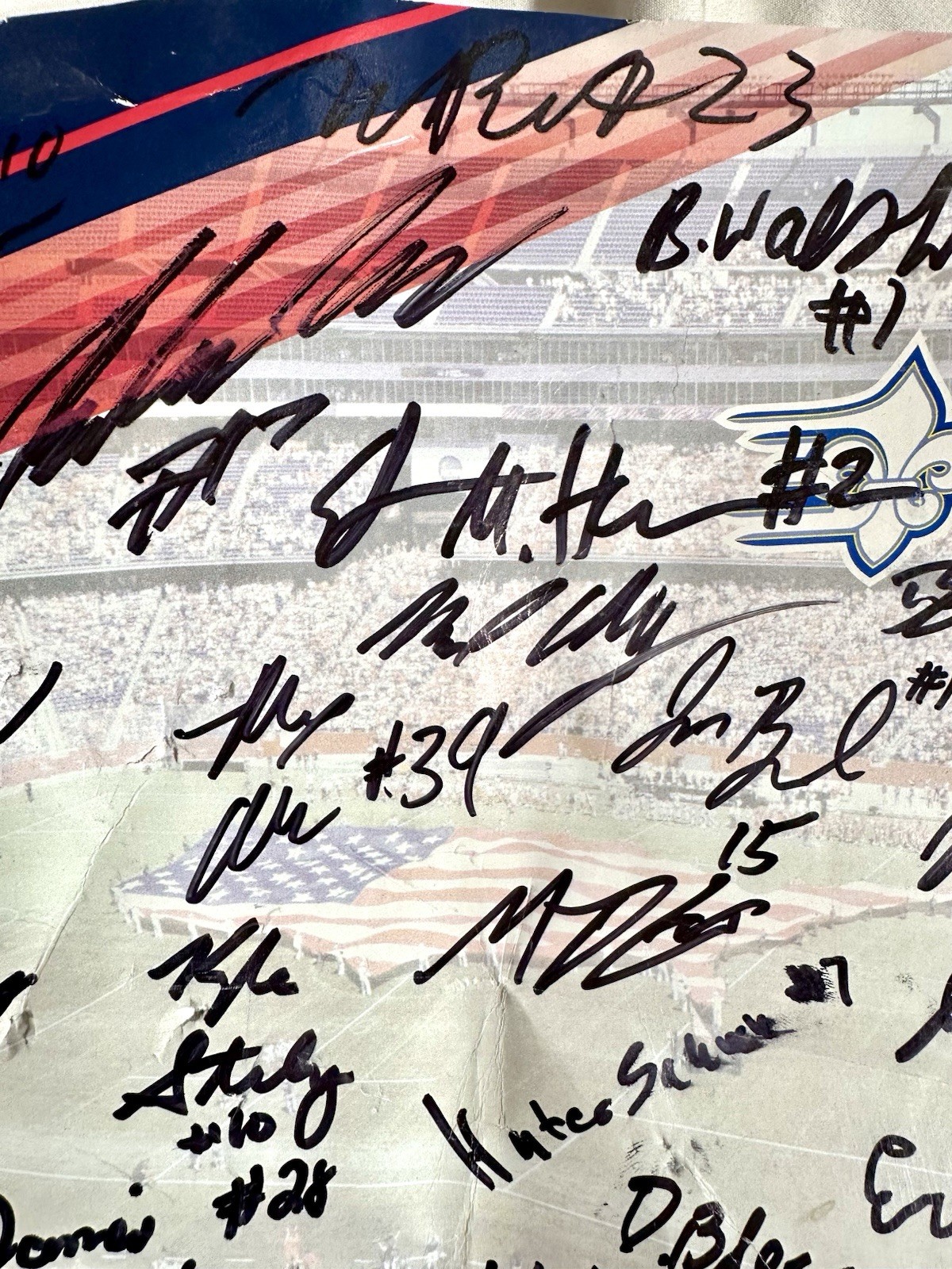 Signed 2017 NCAA Lacrosse Championship Poster Merrimack Warriors Title Team