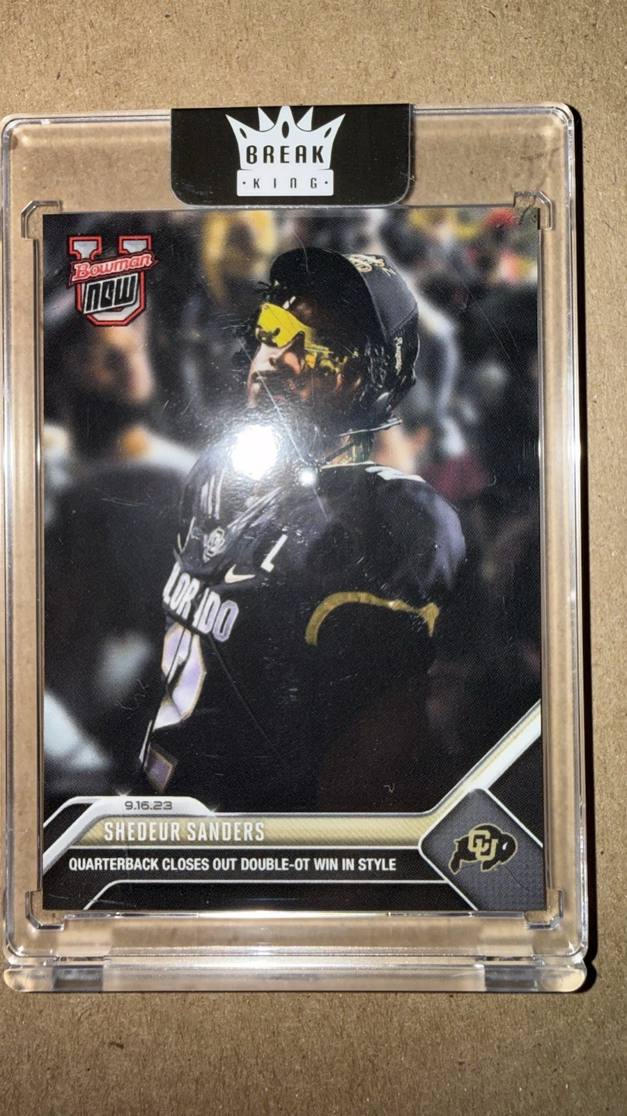 2023 Topps Bowman U Now Shedeur Sanders
