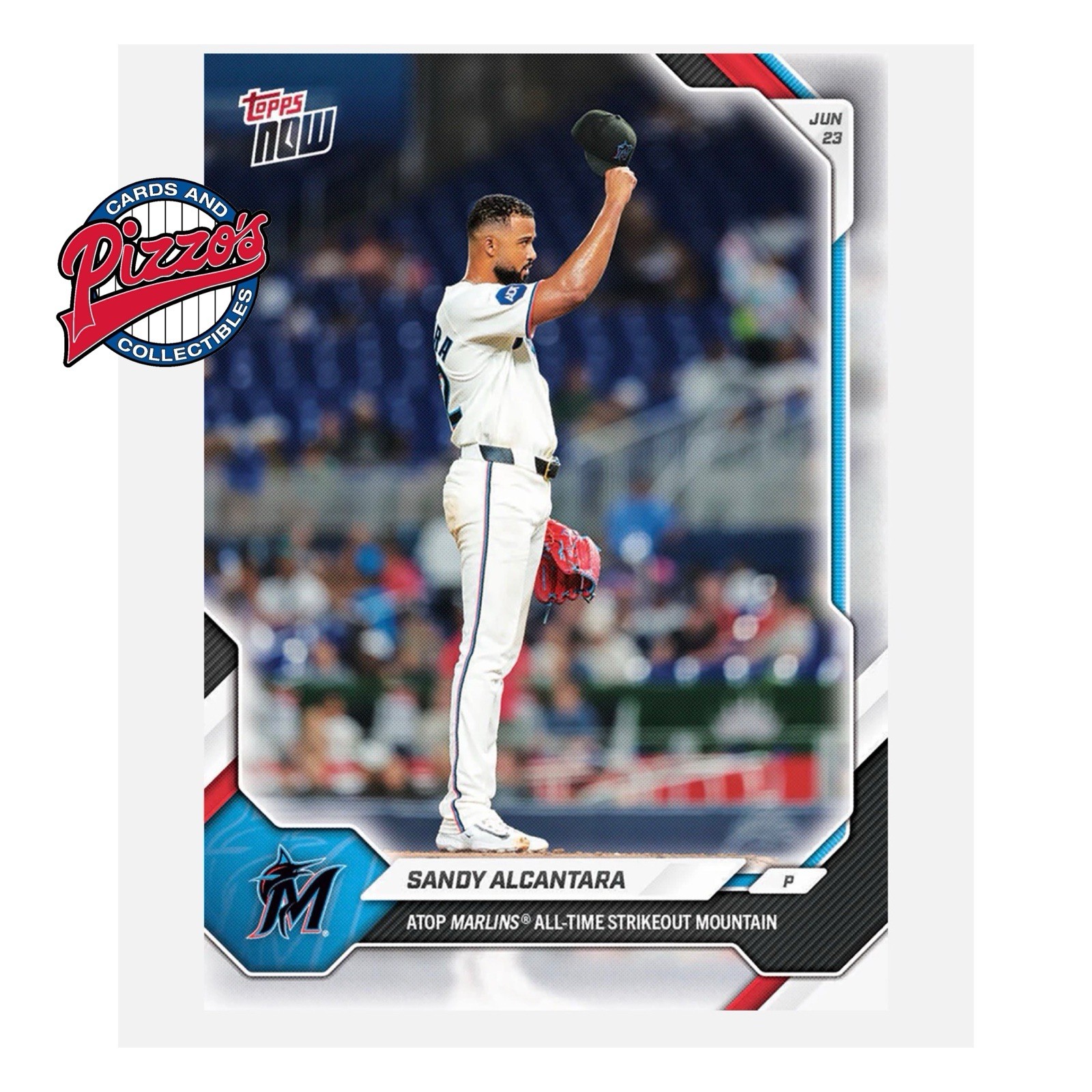Sandy Alcantara All-Time Marlins K Record 2026 MLB Topps NOW Card 370 Presale