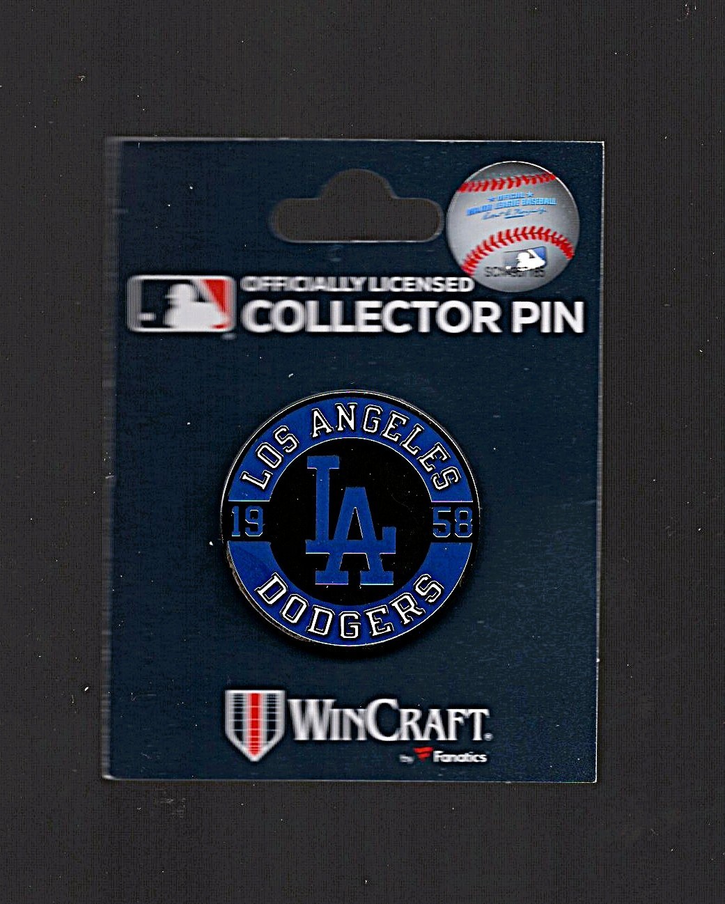 Los Angeles Dodgers MLB Collector Trading Pin / Lapel Button *Wincraft