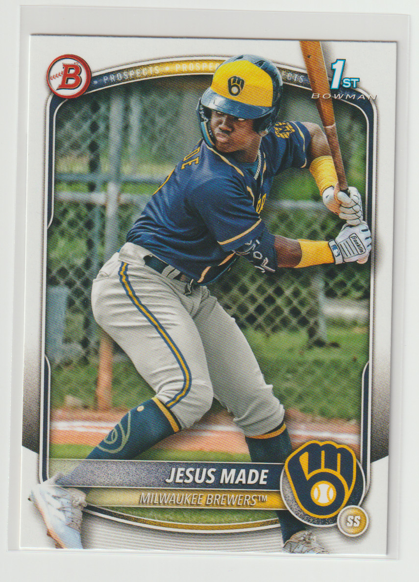 2025 Bowman Jesus Made 1st Bowman Card #BP-66