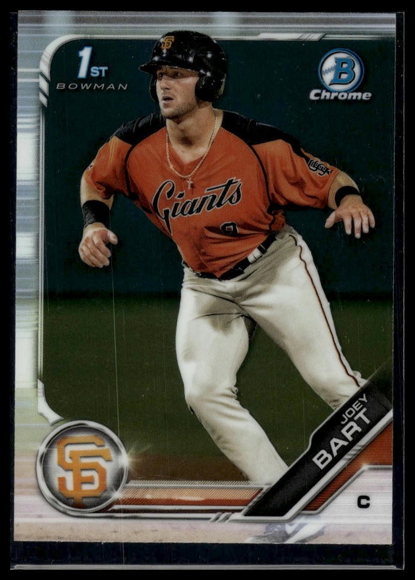2019 Bowman #BCP-50 Joey Bart Chrome Prospects