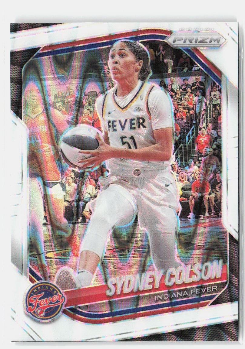 2025 Panini Prizm WNBA #1 Sydney Colson White Seismic Prizms