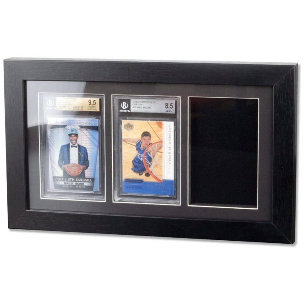 Graded Card Display Frame For PSA, CGC, TAG Slabs Wall-Mount Trading Card Case