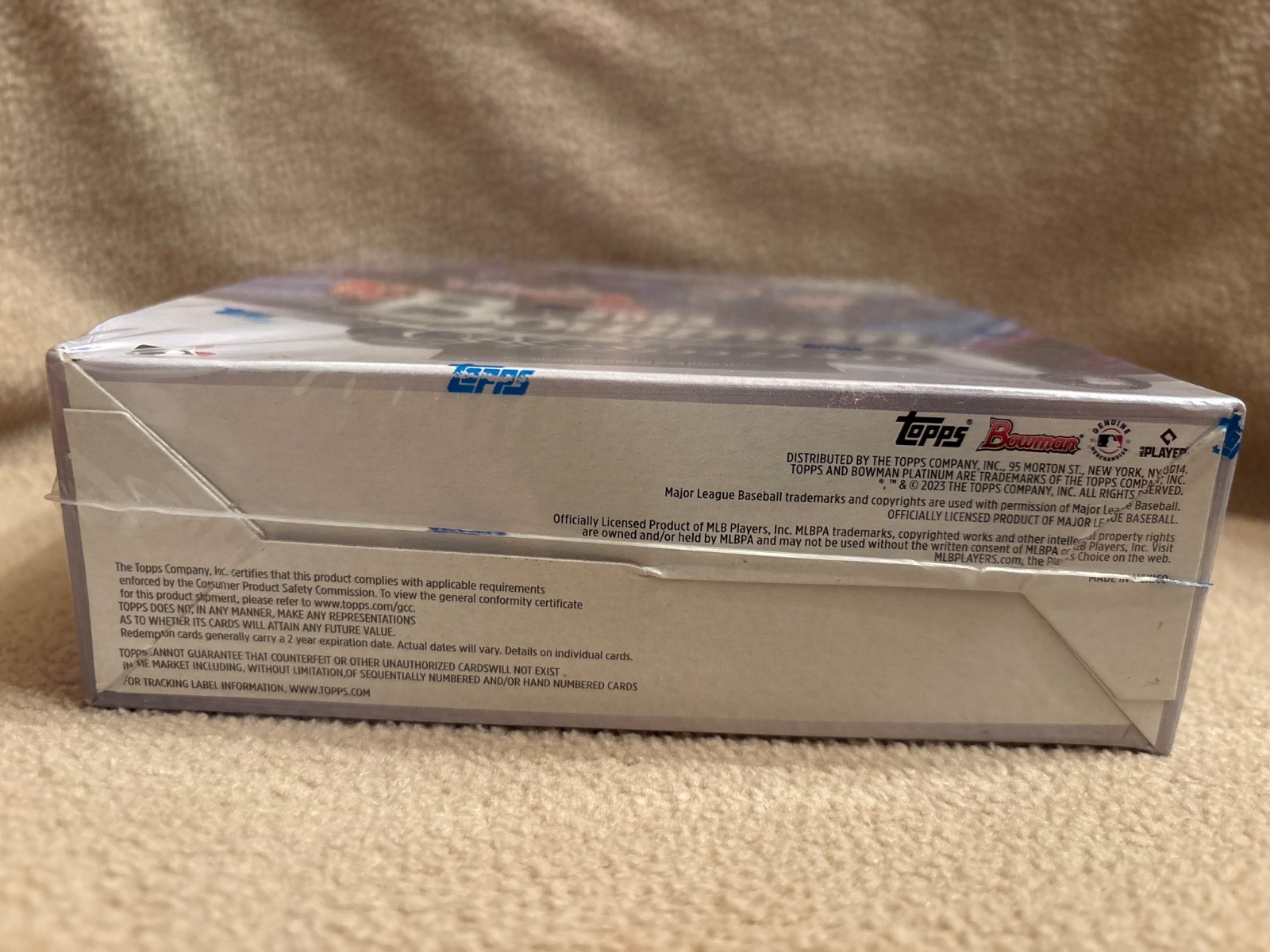 2023 Topps Bowman Platinum MLB Baseball Monster Box – Factory Sealed
