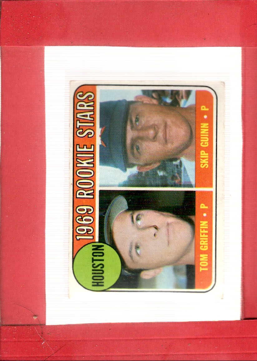 1969 Topps #614 Tom Griffin/Skip Guinn VG/EX Very Good/Excellent RC Roo ID:73724