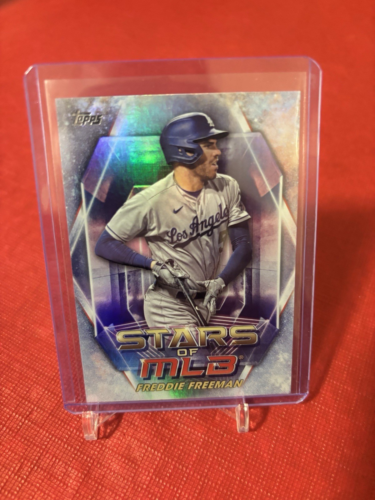 2023 Topps Series 1 – Stars of Mlb Freddie Freeman #SMLB-27 Braves