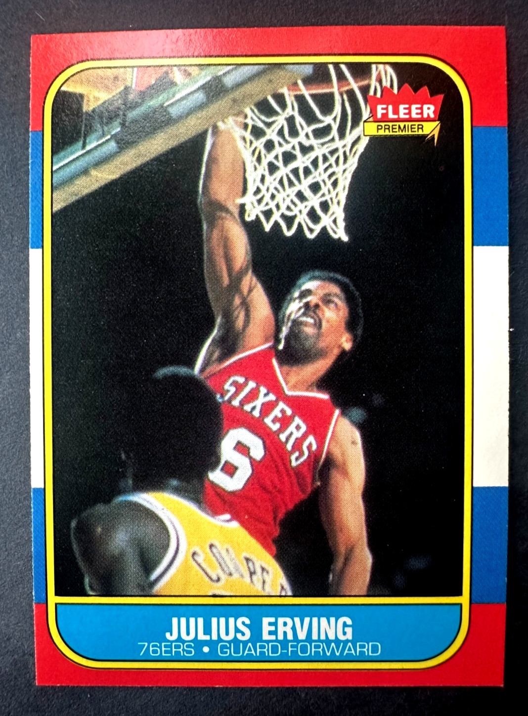 1986-87 Fleer – Julius Erving #31 Raw