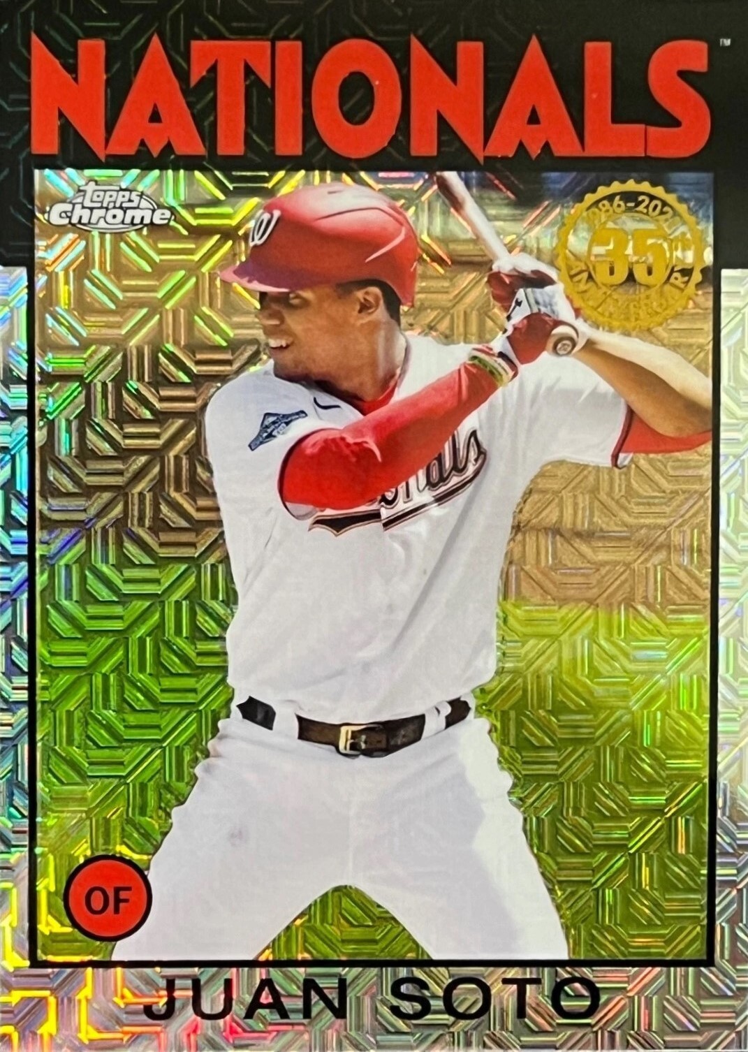 2021 Topps Silver Pack Refractor #86BC-96 Juan Soto – Washington Nationals