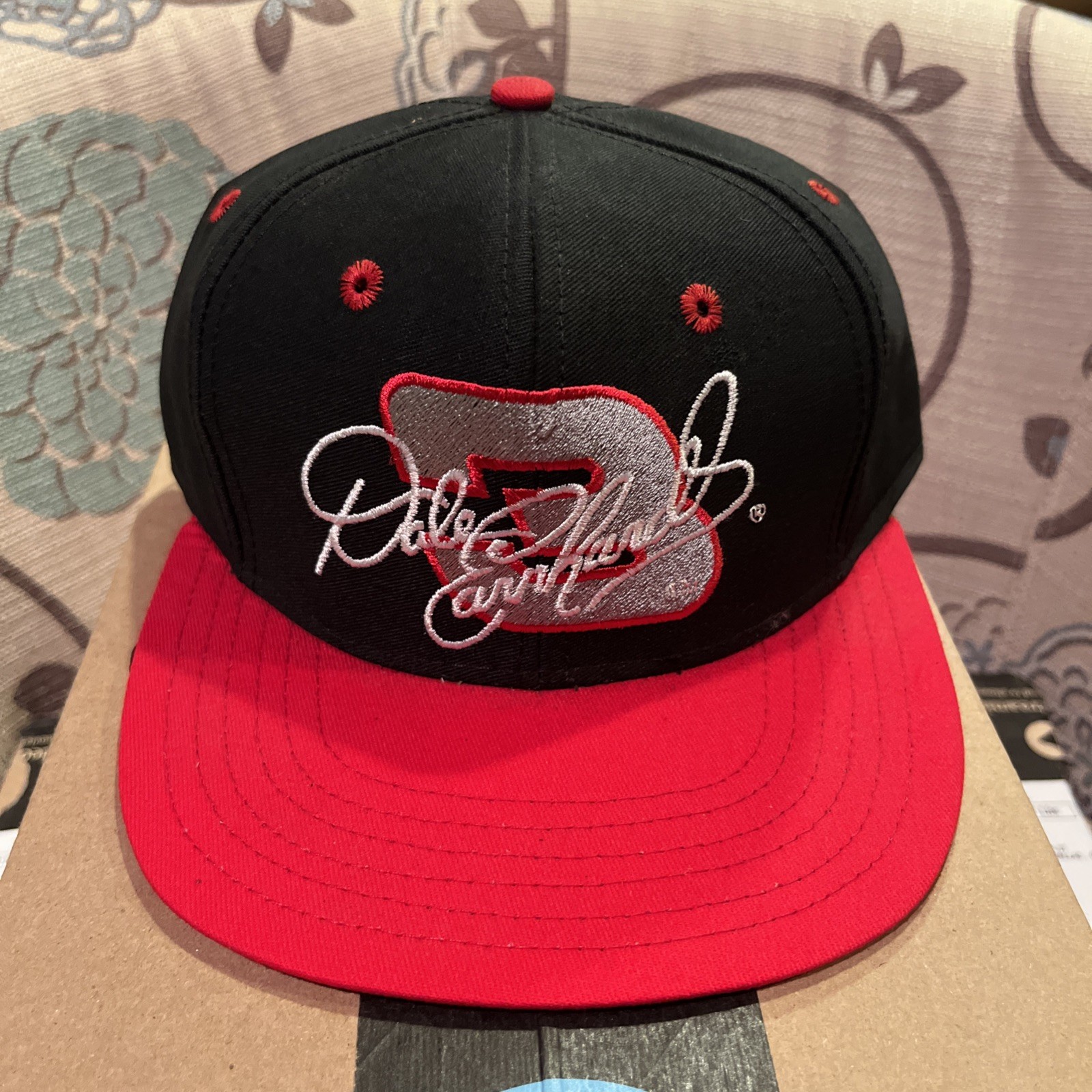 Vintage Dale Earnhardt #3 Hat Snapback Cap NASCAR Made in USA