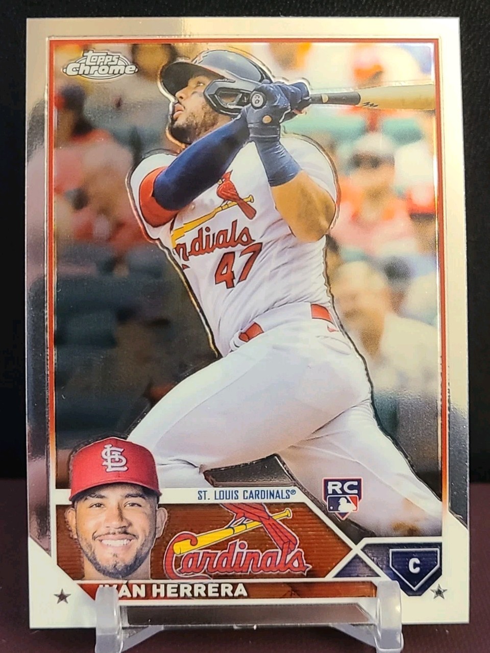 2023 Topps Chrome Ivan Herrera #177 RC