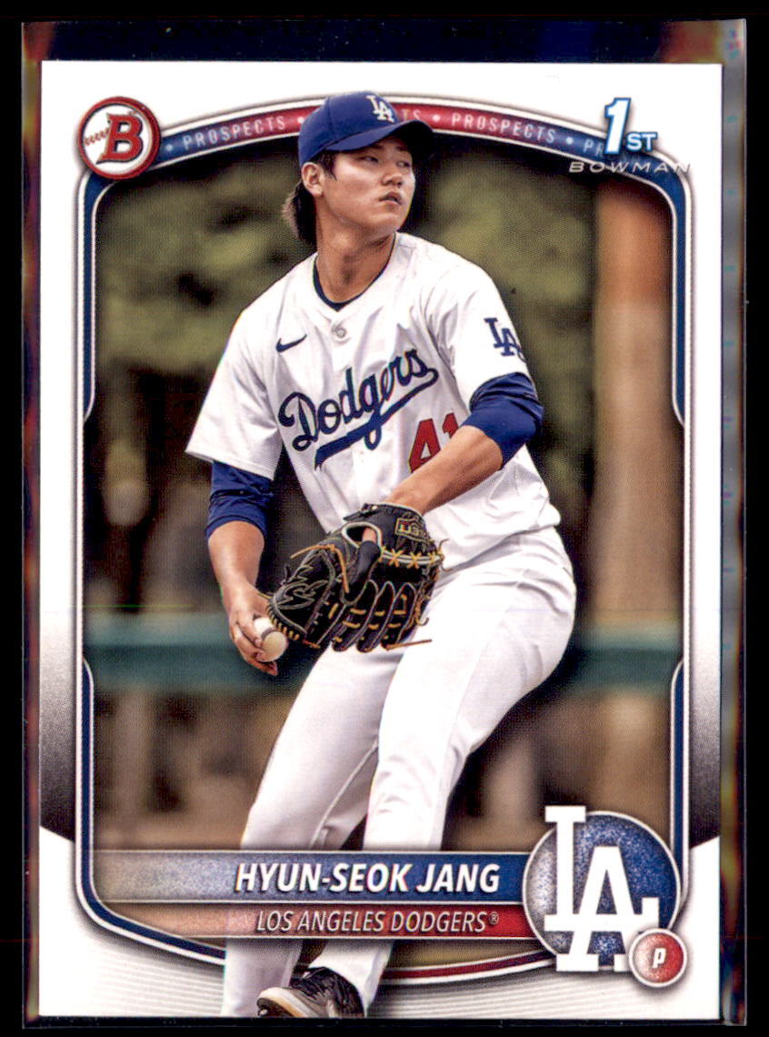 2025 Bowman Prospect Paper Hyuneok Jang Los Angeles Dodgers #BP-51 5 Card Lot