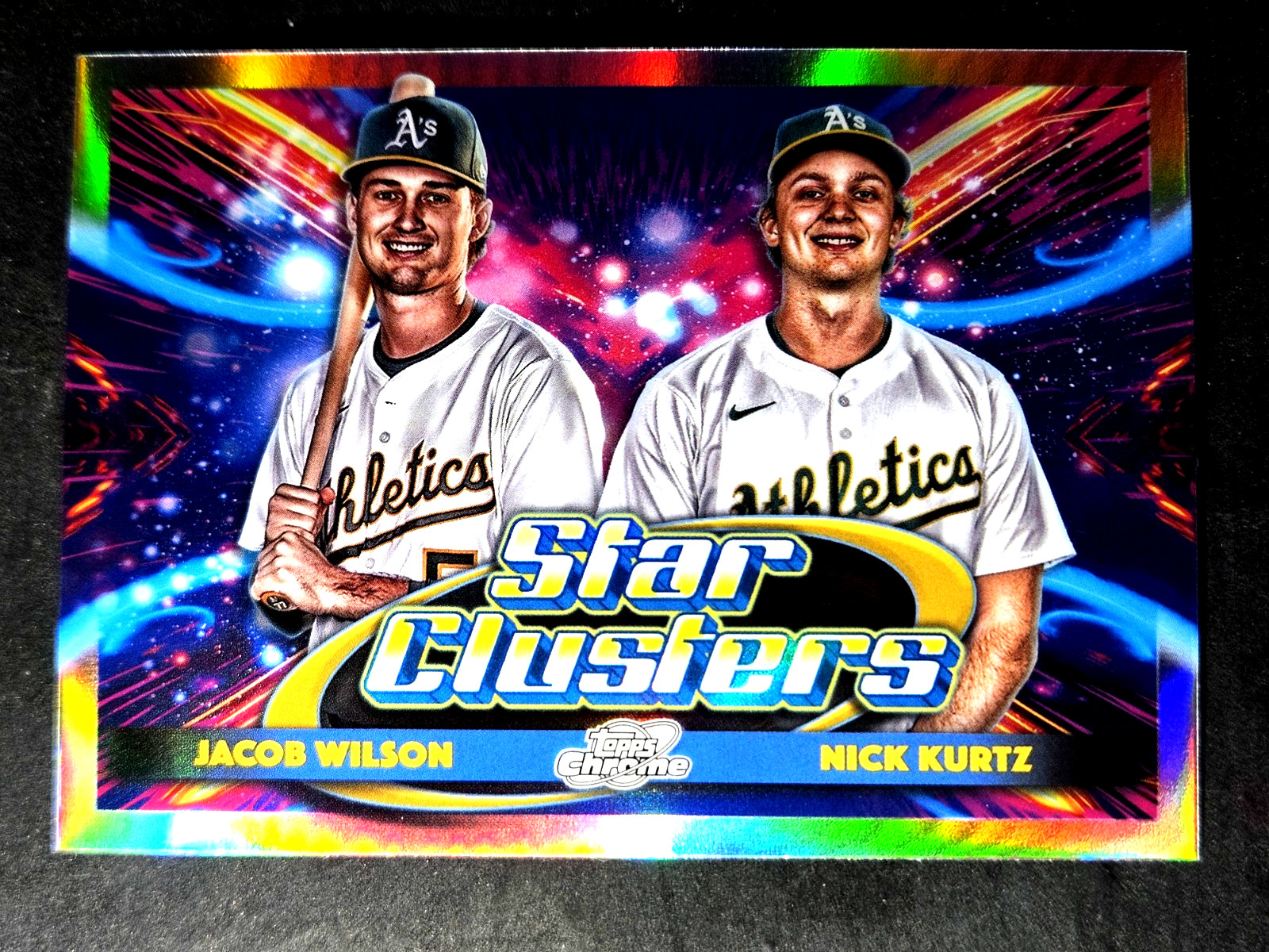 2025 Topps Cosmic Chrome Nick Kurtz Jacob Wilson Star Clusters #DSC-6 CENTERED💥